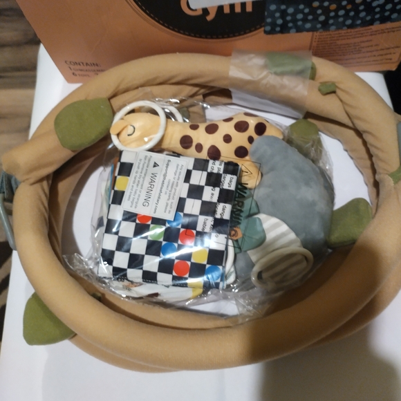 Babylicious Baby Activity Gym Sensory Play Mat with Hanging Toys for Sight And - Picture 5 of 5